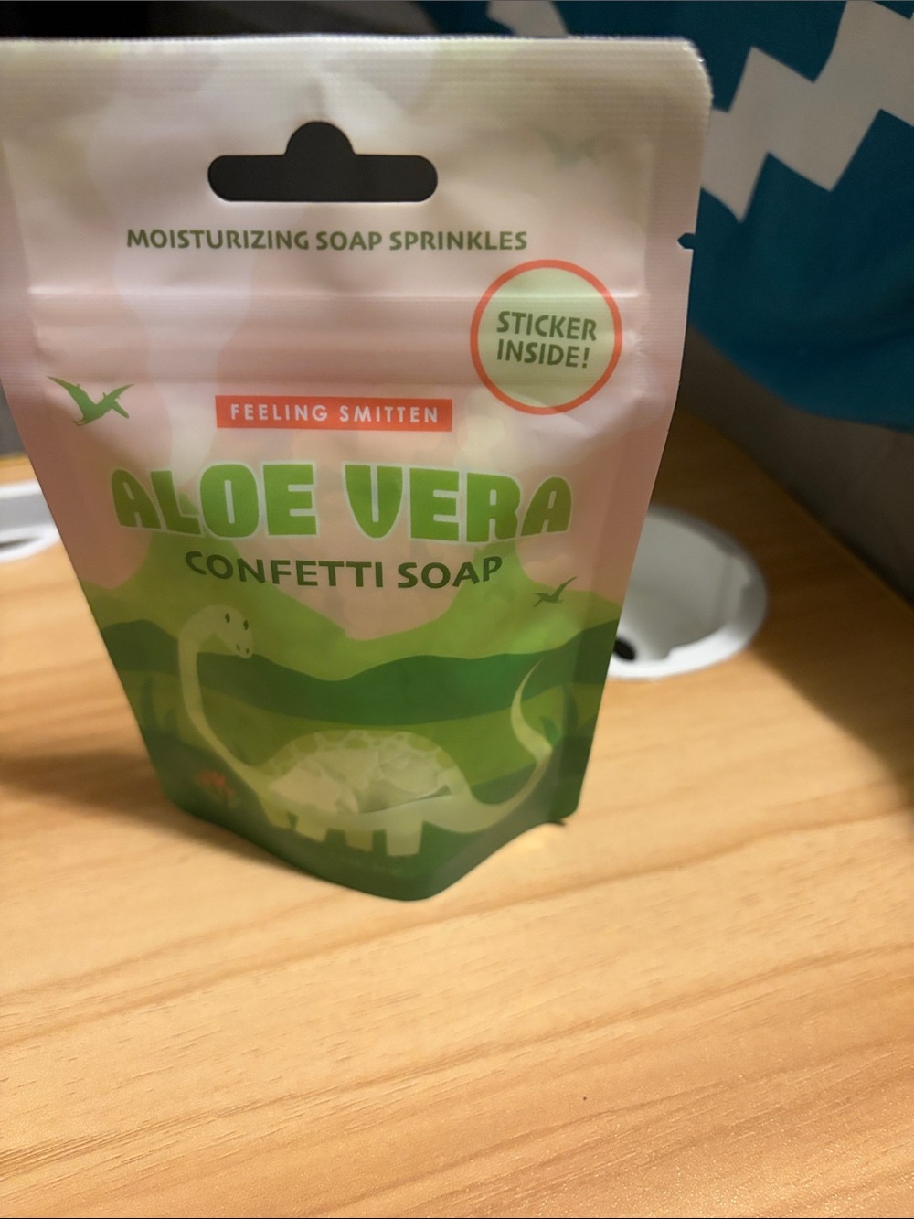 Feeling Smitten Aloe Vera Confetti Soap - Moisturizing Kids Confetti Soap  (Gree